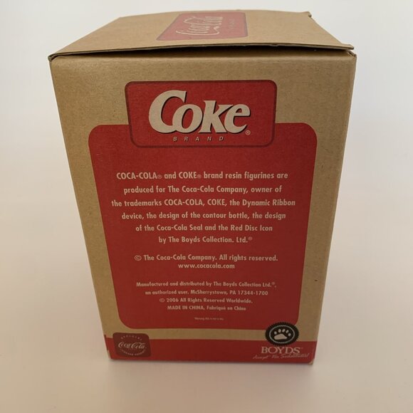 Coca Cola Boyds Bears Figurine Rainy Days Sunny Hearts Patricia Kenneth 2006 Vtg - Picture 15 of 16